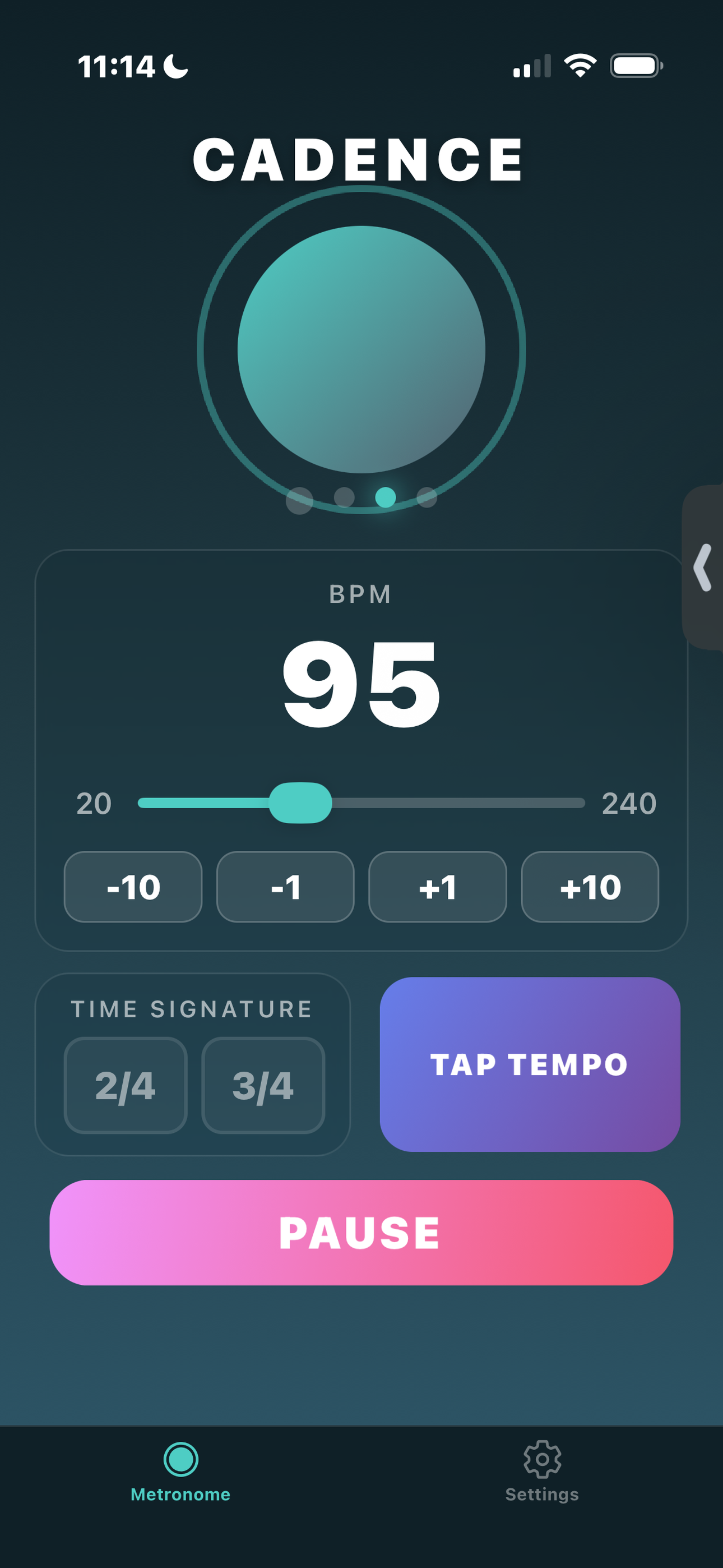 Cadence screenshot